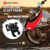 TRAVEL HAWK Metal Bike Mobile Holder
